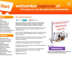 webwinkel beginnen